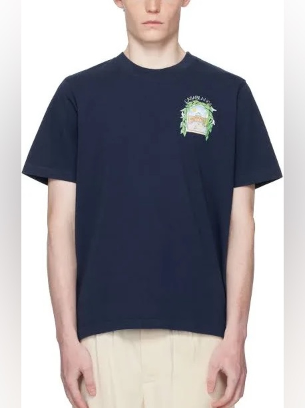 Casablanca Men's L'Arche de Tennis Short-Sleeve T-Shirt